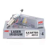 4x  Genuine NGK Spark Plug ILKAR7B11  Stock no: 4912 ( Pack of four) 2025 Hot