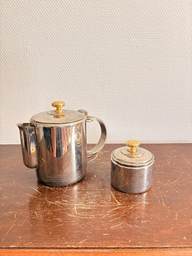 Ancien théière sucrier - théière,