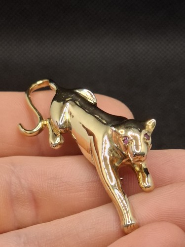 Ancienne broche panthère - ancienne,