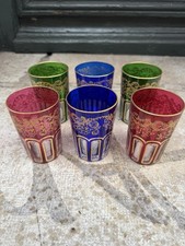 Lot of 6 Saint Louis Crystal