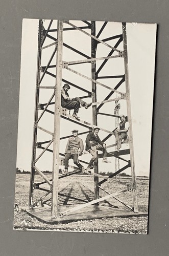 Carte photo ancienne hommes - ,