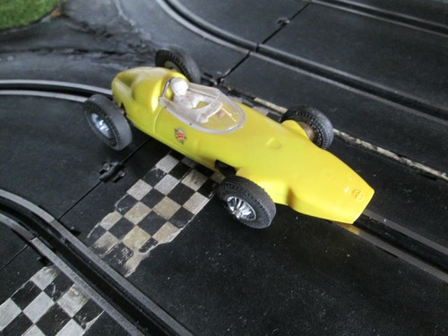 Jouef slotcar brm jaune - slotcar, f1
