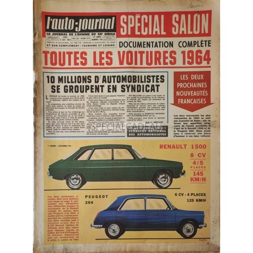 Auto journal 334 spécial - auto,