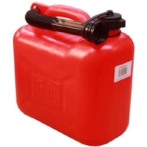Jerrican plastique rouge norme - jerrican,