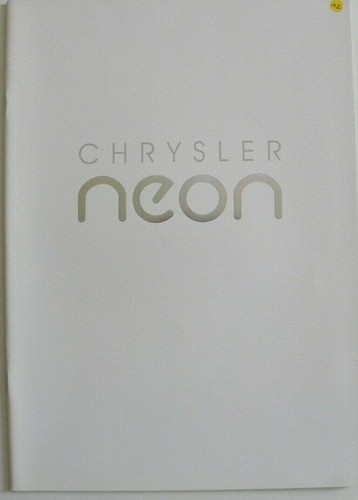 Brochure chrysler neon - de, 08