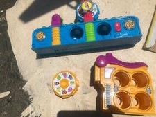 Play-Doh Mega Fun Factory Motorized Conveyor Belt Hasbro Anniversary Rare Works