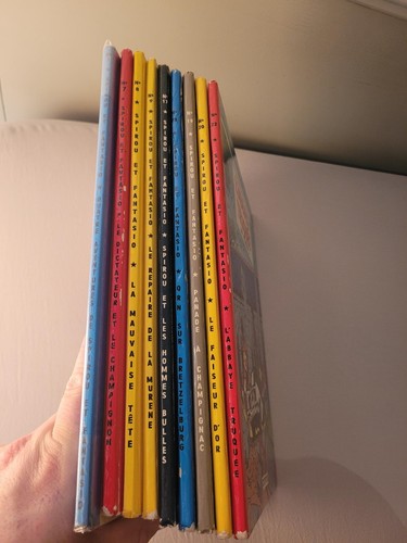 Lot spirou fantasio dos - bd, et