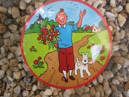 Boite métal tintin brochet - boite,