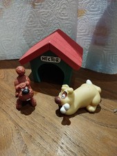 3 figurines Animaux Animal Collection: Animaux de la ferme Atlas CHIEN ET NICHE 