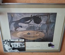 Rare lithographie de Salvador