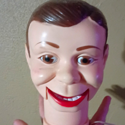Ventriloquist dummy head - dummy,