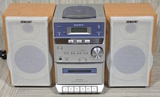 Sony CMT-EP313 Micro Hi-Fi System CD Cassette Radio No Remote - READ DESCRIPTION