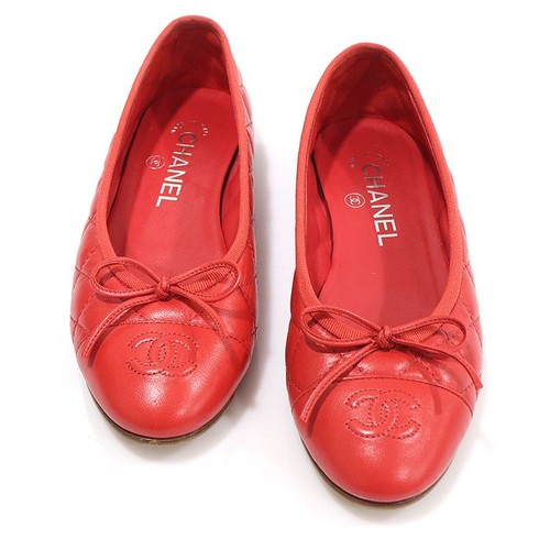 Chanel ballerines cuir - ballerines,
