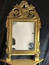 Miroir Louis XVI bois et stuc