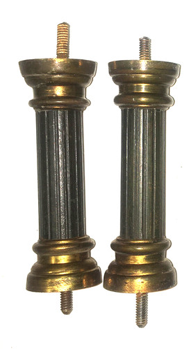 Paire colonnes patine - colonnes,