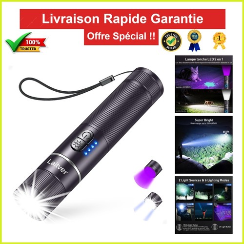 Lampe torche rechargeable led - torche,