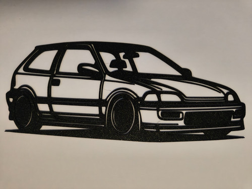 Wall art honda - wall, eg5