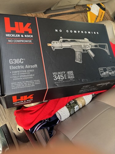 Airsoft gun g36 - used, times