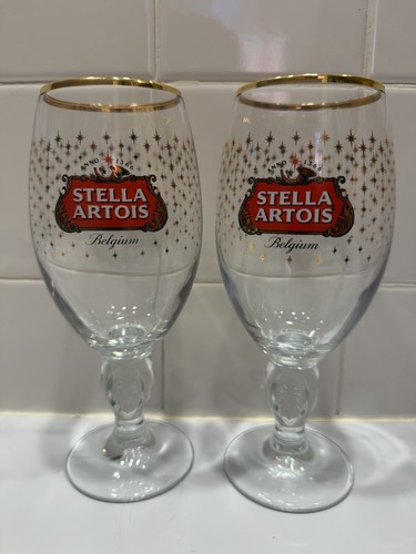 Pair stella artois starred - of,