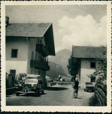 Austria, Cheese Farm at l&#039;entrance to the Zillertal Valley, 1949, Vintage 