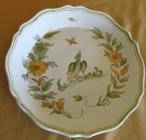 Assiette faïence - en,