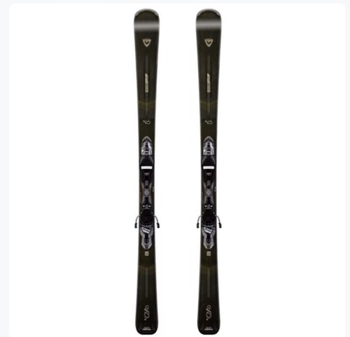 Ski alpin femme avec - ski, fixations