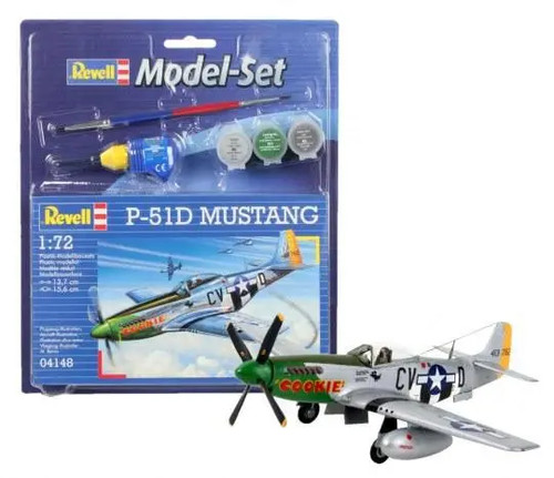 Revell 51d mustang set - p-51d,