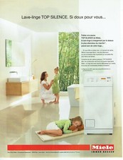2007 Advertising 109 Miele Advertising Washer - Laundry Top Silence