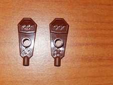 lego - 2 raquette à neige  ref 30284 marron