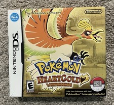 Nintendo DS Pokemon Heartgold Version Box Only Big Box No Game No Case Clean