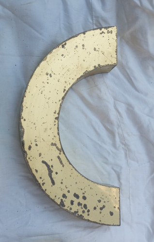 Lettre fer ancienne - en,
