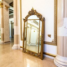 GRAND MIROIR EN BOIS STYLE