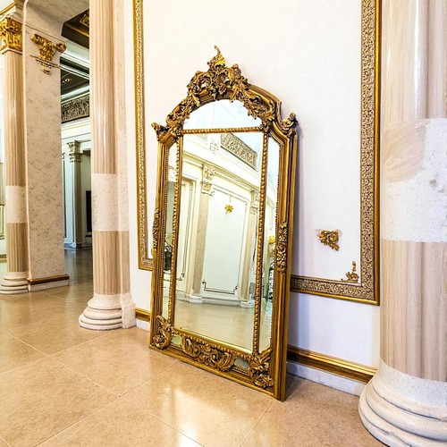 Grand miroir bois - miroir, style