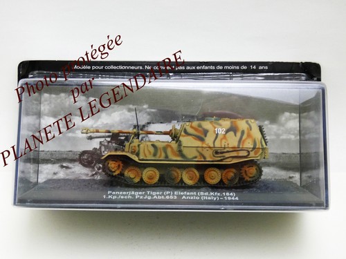 Miniature ixo altaya char tank - miniature,