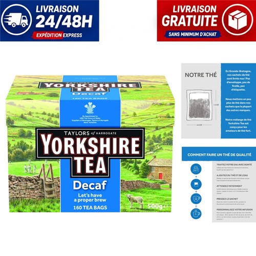 Yorkshire tea décaféiné - yorkshire,