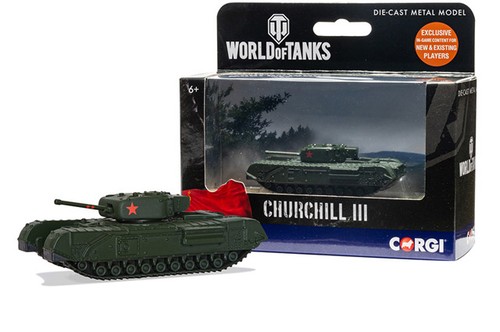 Wt91204 corgi churchill iii - churchill, mk