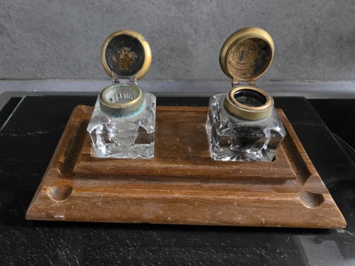 Encrier double ancien - , :