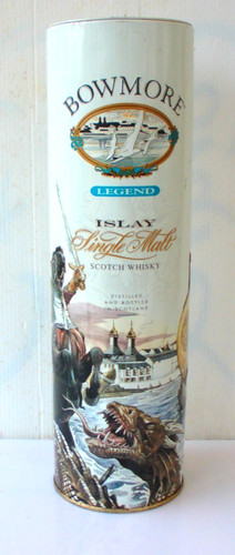 Boîte métal whisky bowmore - -,