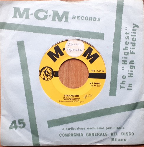Betty madigan there - there, be