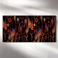 Horloge décorative sur toile