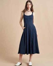 NEW, LA LIGNE NEW York Georgia Dress in Navy size M #D7148
