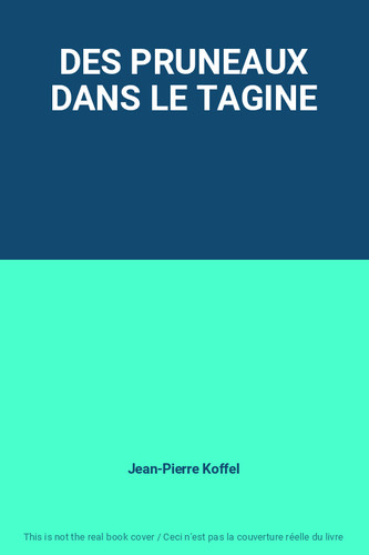 Des pruneaux dans tagine - des,