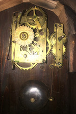 Pendule bois à double