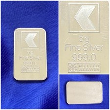 Lingot Argent Pur 999 Banque