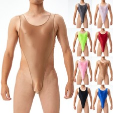 Body sexy homme brillant sans
