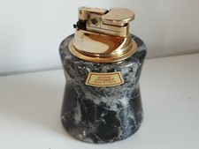 Vintage Genuine Stone Table Lighter France Spark OK