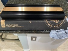 ZAPCO Z-150.6-AP 6-CHANNEL 1500W RMS COMPONENT SPEAKERS CLASS AB AMPLIFIER