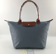 LONGCHAMP Le Pliage Original L Tote bag Acier - Recycled canvas New