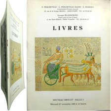 BIBLIOPHILIE Pescheteau 1985