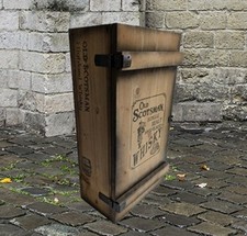 ARMOIRE DE BAR CAISSE DE FRET